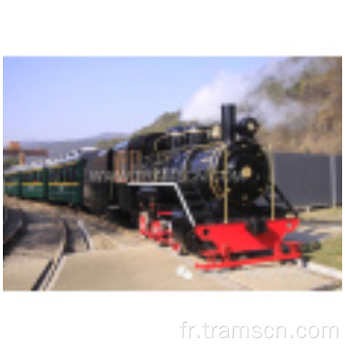 1: 1 locomotive de vapeur antique